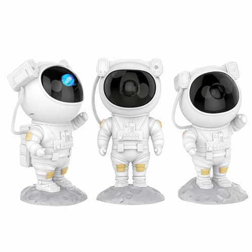 Image of Light Lamp - Night Light for Kids, Girls & Boys | Cute Bedroom Decor for Women | Valentine Special (White- Astronaut Lamp)