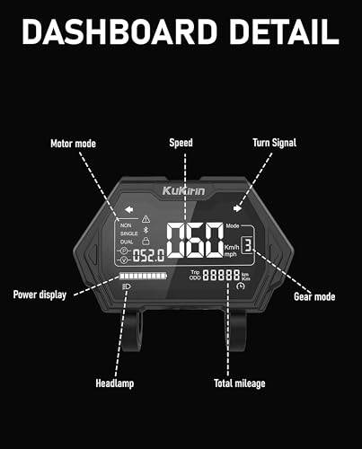 Écran LCD 7 broches Kukirin G2 Master : Réparez le tableau de bord de la Version B - 6