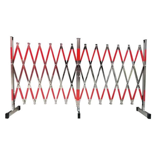 Barrera de tráfico expandible y puerta de seguridad retráctil flexible para obras de construcción, ascensores, soluciones de seguridad vial y control de acceso