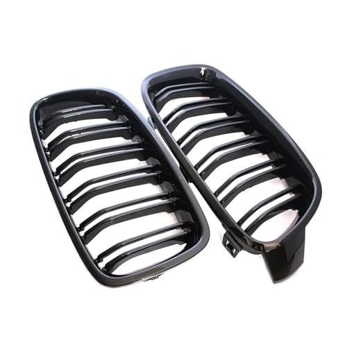 Parrilla delantera de riñón negro para BMW Serie 3 F30 F31 F35 F80 1