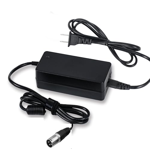 eeTao 29.4V 2A Replacement Charger Compatible with AIRHOT Electric Wheelchair 250W Motor 24V 12Ah Battery 24VDC 29.4VDC 2000mA Power Supply Cable Cord