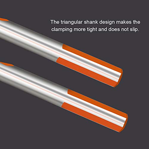 Broca de perfuração, 1 unidade Broca multifuncional torce a cabeça de perfuração em cerâmica, vidro,