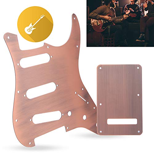 Gardes de médiator de guitare Pickguard de guitare en alliage d’aluminium Bronze Conseil de protection Accessoires d… - Les Beatles, Paul McCartney, John Lennon, RIngo Starr, George Harrison Gardes de médiator de guitare Pickguard de guitare en alliage d'aluminium Bronze Conseil de protection Accessoires d… – Image 5