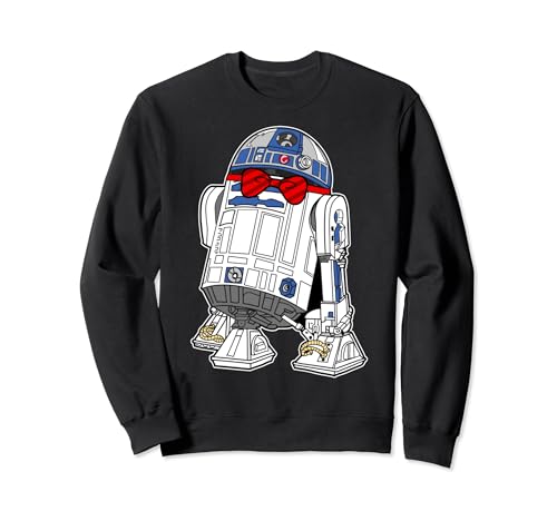 Sweatshirt Star Wars R2-D2 pull imprimé premium aux finitions soignées haut de gamme