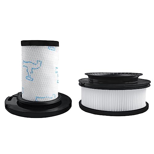 NUHFUFA 1 Set of Front Filter and Rear Filter Compatible with Rowenta ZR00907/908 RH98XX/99XX Sweeper HEPA Filter Vacuum Cleaner Accessories