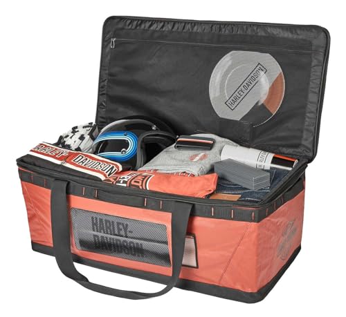 Harley-Davidson Nomad 32 inch Large Gear Collapsible Duffel Bag - Orange3