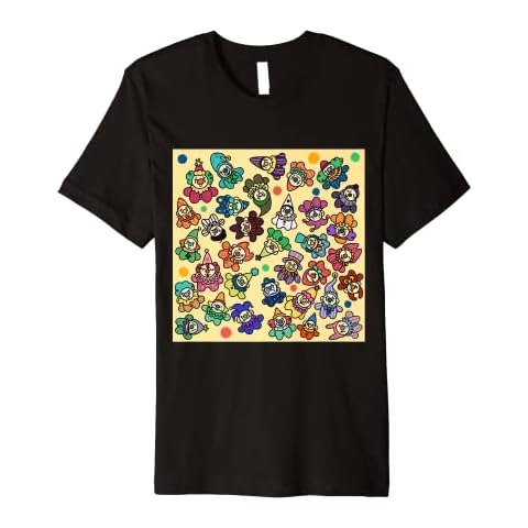 All the Clowns Premium T-Shirt Cover