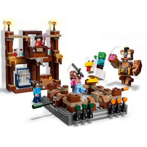 Image of LEGO Minecraft Woodland Mansion Fighting Ring Gamer Toy with Mob Figures 21272 Building Blocks Toys for 10+ Gift for Boys and Girls