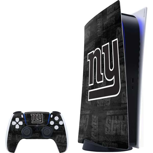 Skinit Decal Skin for PS5 Bundle, New York Giants