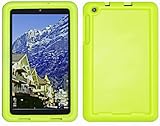 Bobj Rugged Case for ASUS MeMO Pad 8 (ME181C, ME181CX, K011, MG8, MG181C, MG181CX) and ASUS VivoTab 8 (M81C, K01G) - BobjGear Custom Fit - Sound Amplification - Kid Friendly (Gotcha Green)