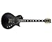 ESP Guitars 6 String Solid-Body Electric Guitar, Vintage Black, Duncan (LEC1000VBD)
