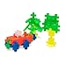 PLUS PLUS - Open Play Set - 600 Piece - Neon Color Mix, Construction Building Stem Toy, Interlocking Mini Puzzle Blocks for Kids