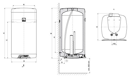 Warmwasserspeicher 80 Liter elektrisch von G2 Energy Systems
