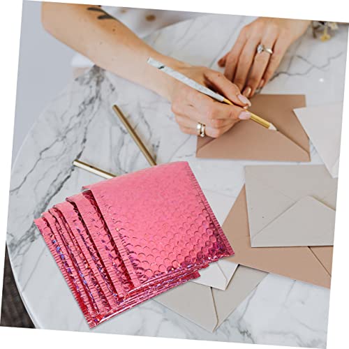 NUOBESTY 50 Pçs Saco De Espuma Envelopes Coloridos Envelopes De Bolha Enchimento De Espuma Envelope