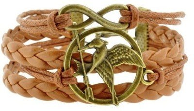 Girlz! Fashion Hunger Games Metal Birds Infinity Multilayer Leather Bracelet (B00TX3ZUGE) Amazon Price History, Amazon Price Tracker