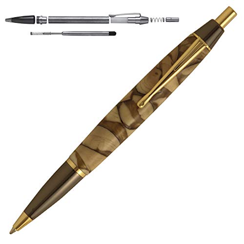 Penn State Industries PKDVNSS Devin Click Ballpoint Pen Kit Starter Package Woodturning Project - Thumbnail 4