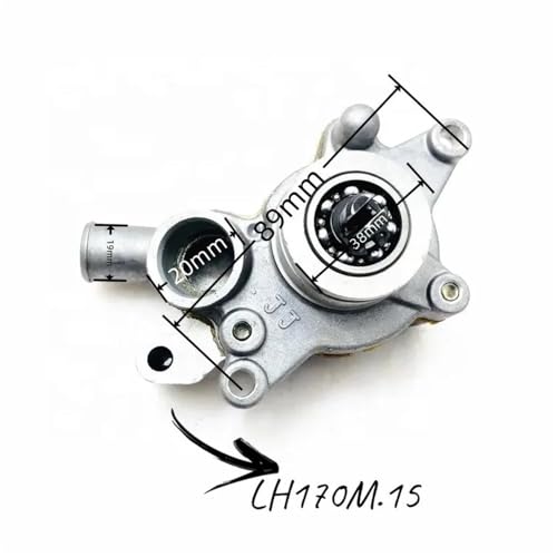 Pièce de refroidissement ensemble d'eau pour quad Linhai 260 300 400 - 2