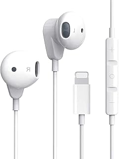 FZYING Wired earphones iPhone,in ear headphones iphone earphones HiFi-Audio Stereo Noise Isolating Earbuds Wired headphones w/ Mic+Volume Control Compatible w/ iPhone 13/11/11pro/12/14/XR/X/7/SE/XS