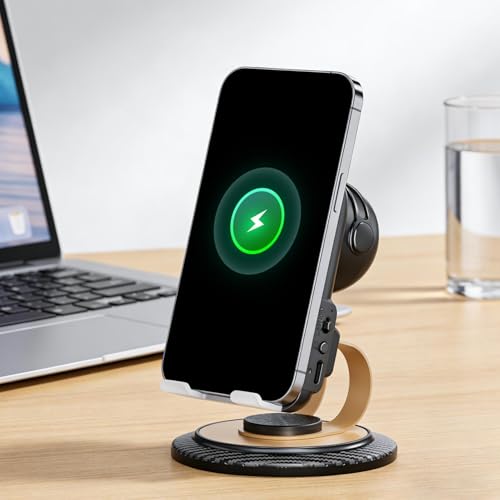 Support antidérapant multifonction pour téléphone au design compact et stable - 3