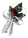  10 x Hochzeitsanstecker Gästeanstecker Anstecker Hochzeit AS0047 Perlenherz