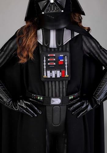 Disfraz completo Darth Vader para niñas con capa y accesorios miniatura 4