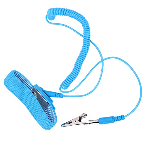 Image of 10Pcs PU Anti Static Wrist Strap, Adjustable Strap Anti Shock Wristband Bracelet, Anti Static Bracelet for Factory Environment, Electronic Maintenance, Dust Workshop