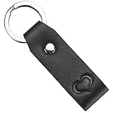 🔑 PASST PERFEKT: Der Schlüsselring ist so konzipiert, dass alle deine wichtigen Schlüssel oder die deines Lieblingsmenschen Platz finden und ist auch perfekt als Taschenanhänger, Schlüsselband und Schlüsselbund.