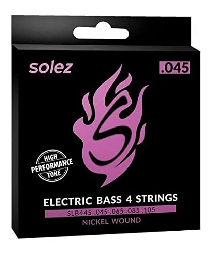 Encordoamento para Contrabaixo 4 cordas Solez 0,045 SLB445