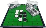 Reversi,Strategy Classic Family Board Game 2-Player Reversi Brain Teaser STEM Math Skills,Folding Magnetic Board and Pieces for Home and Travel
