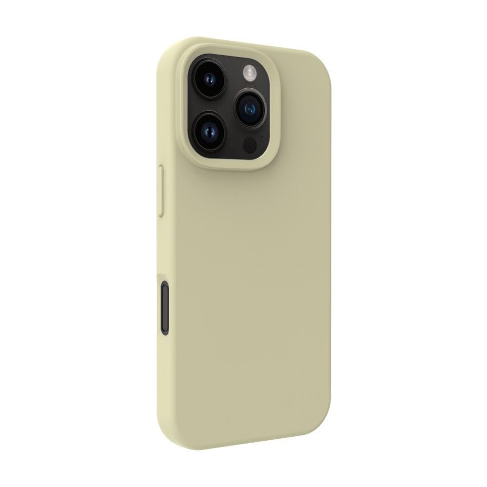 Coque silicone compatible recharge magnétique iPhone 16 Pro Max