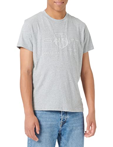 T-shirt GANT Reg Tonal Shield idéal pour les sorties estivales et le weekend