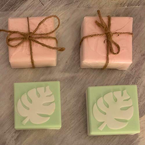 Palm Tree Leaf Soap Mold, 6 Cavity Coconut Tree Leaves Silicone Handmade Diy Craft Summer Holiday Hawaiian Tropical Rain Forest Lotion Bar Mold Cake Baking Pan #TOP2