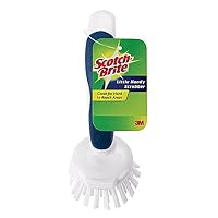 Scotch-Brite Little Handy Scrubber, Small & Versatile Cleaning Tool With Long Lasting Bristles, 6Count