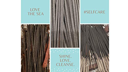 Sisterhood Agenda Sea Incense Sticks | Safe And Natural Aromatherapy Caribbean Ocean Dream Scents (Pack Of 3 Sparkle, Honeysuckle & Frankincense - 20 Sticks Each) #TOP4