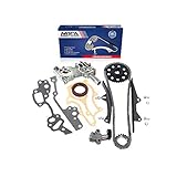 MOCA New Timing Chain Kit(Steel Guides) & Timing Cover for 1985-1995 for TOYOTA 4Runner Pickup Celica Celica 22R 22RE 22REC