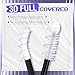 Mavphnee Lash Bond and Seal Clear Eyelash Glue Strong Hold Bond and Lock Waterproof Cluster Lashes Glue DIY Lash Extensions Sensitive Eye Eyelash Adhesive with Lavender Essential Oil