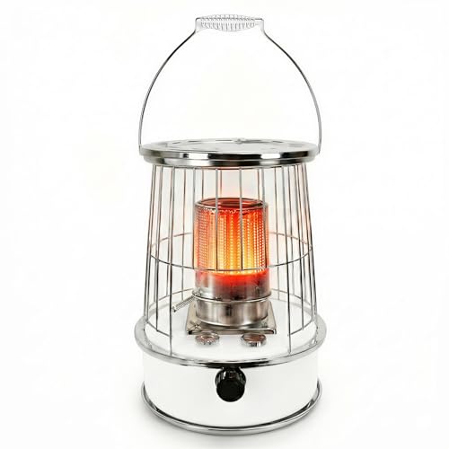 Vikye Indoor Kerosene Heater, 2600W BTU Non Electric Space Heater 6L Capacity with Tipping Protection,20H Runtime, for Indoor Outdoor Garage Camping