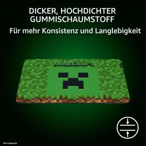 Razer Gigantus V2 Stoff-Gaming-Mauspad (mittelgroß): Strukturierte MicroWeave-Stoffoberfläche, Dicker, hochdichter Gummischaum… – Ansicht 5