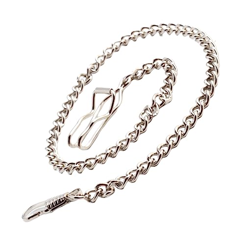 Cadena de reloj para vaqueros de hombre con enganche para cinturón 5