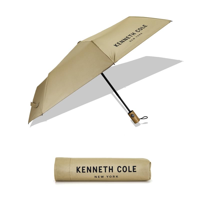 Folding Umbrella for Men & Women, Auto Open & Close, Lightweight Compact Design, Water Resistant Canopy, Portable Travel for Rain & Sun - KCMUM002-image-34