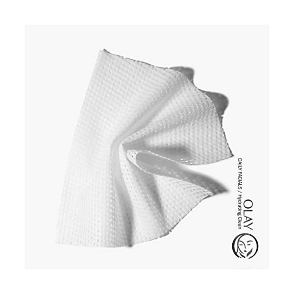 Olay-Wipes-Daily-Hydrating-Facial-Dry-Cloths-66-Count Olay Daily Facials, Daily Clean Makeup Removing Facial Cleansing Wipes, 5-in-1 Water Activated Cloths, Exfoliates, Tones and Hydrates Skin, 66 count