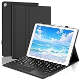 【Type sensible et angle réglable】: Le bouton de l'arbre de structure de ciseaux et le bouton silencieux assurent un robinet silencieux, doux et rapide. Ce couvercle du clavier pour le iPad Pro 12.9 Pouces 2017/2015 a 3 rainures pour les angles de visualisation réglables, et la conception non glissante et prévenante vous permet de régler facilement l'angle pour plus de confort. Parfait pour travailler, écrire ou regarder des vidéos au travail, voyager, à l'école et à la maison.