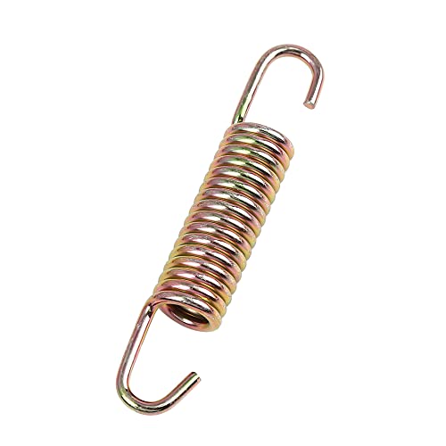 A ABSOPRO Muelle Para Caballete para Moto Soporte Patada Soporte Retorno Resorte para C70 Bronce Tono