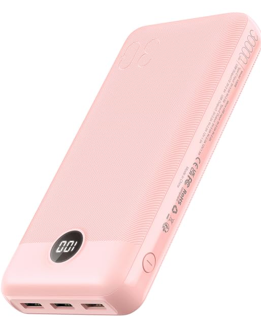VEGER Power Bank,30000mAh Bateria Externa con Pantalla LED Bateria Portatil USB C Carga rapida PD...