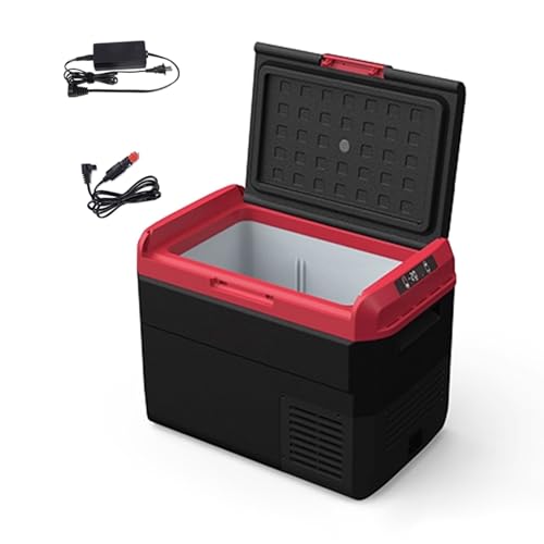 Nevera Refrigerador Del Automóvil Mini Frigorífico 20/25/30/40/50L Hasta -20℃ Diseño De Panel Extraíble Bidireccional Funcionamiento Silencioso De 38 DB(57.2 * 35.8 * 42.6cm)