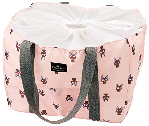 スケーター 保冷 保温 レジカゴ用バッグ エコバッグ ショッピングバッグ 魔女の宅急便 ジジ フェイス ジブリ KBR61 25×33×26.5cm