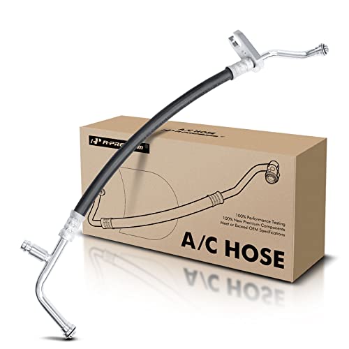 A-Premium A/C Discharge Line Hose Assembly Compatible with Freightliner Select Models, Compressor to Condenser