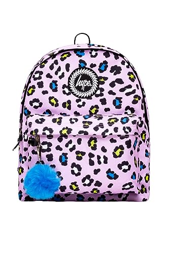 hype Sacs à Dos pour l'école, la Maison, Le Travail, Le Week-End, Lilas/Multicolore, Taille Unique Mixte