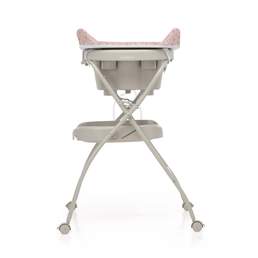Foppapedretti Bath&Co Bagnetto con fasciatoio pieghevole, Rose