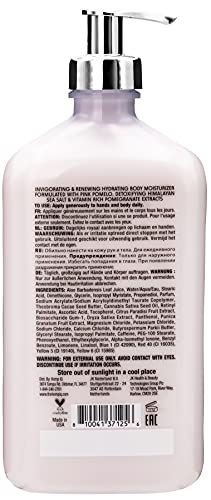 Hemp Iq Pomegranate Sea Salt Body Moisturizer | 100% Pure Hemp Seed Oil | Ultra-Hydrating Daily Moisturizer 18.25 Oz. #TOP4